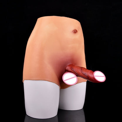 Dildoga kõrge vöökohaga aluspesu Second Skin