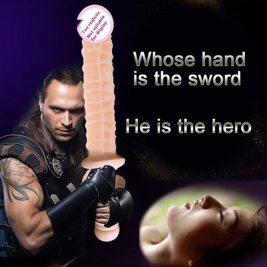 Käepidemega dildo Excalibur