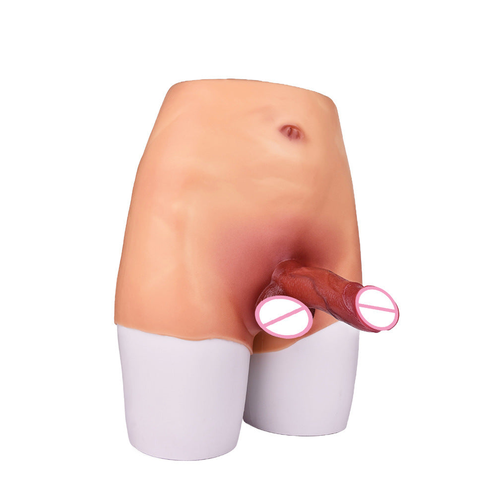 Dildoga kõrge vöökohaga aluspesu Second Skin