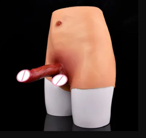 Dildoga kõrge vöökohaga aluspesu Second Skin
