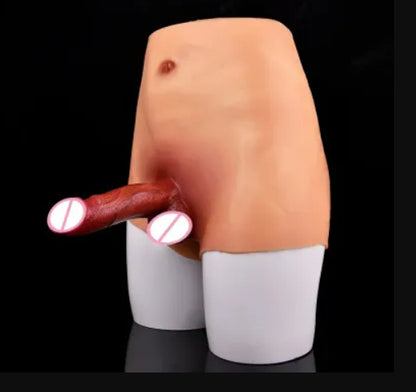 Dildoga kõrge vöökohaga aluspesu Second Skin