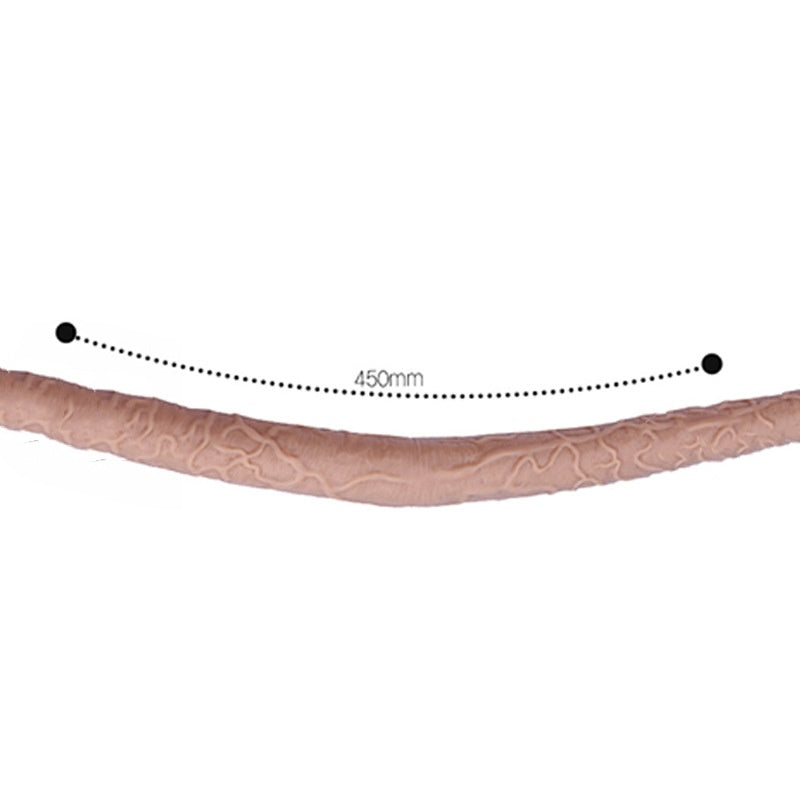 Silikoonist kahepoolne dildo Dragon