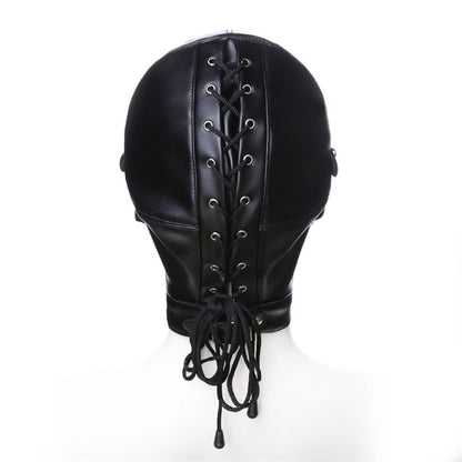 Nahast suupalliga mask