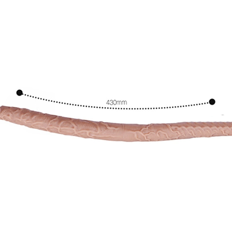 Silikoonist kahepoolne dildo Dragon