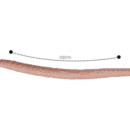 Silikoonist kahepoolne dildo Dragon