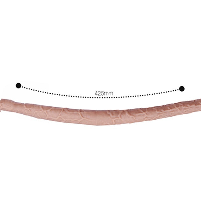 Silikoonist kahepoolne dildo Dragon